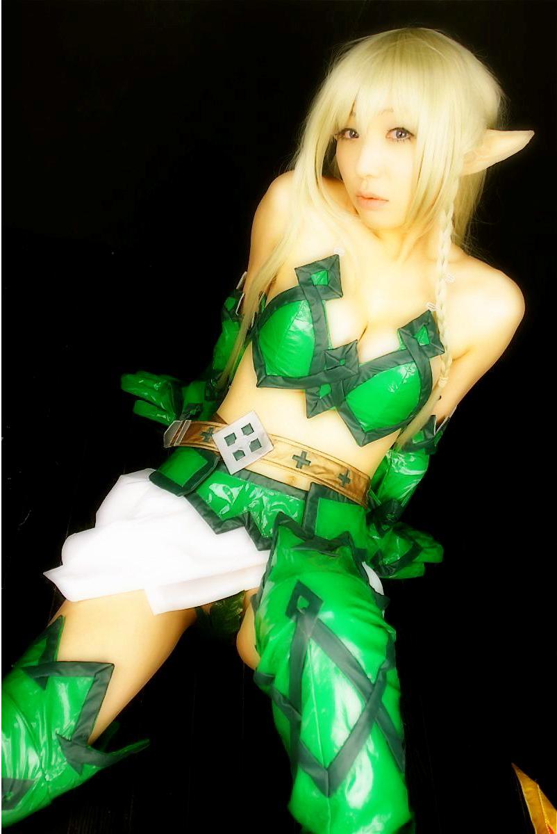 [Cosplay]  Queens Blade  Echidna & Alleyne Vs Tentacles SP2